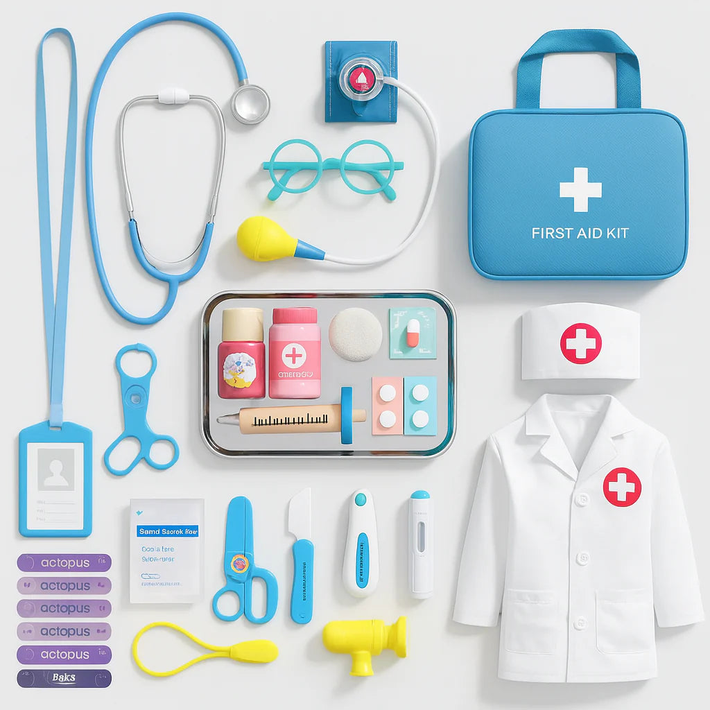 A doctor's kit that makes your child feel like a real hero 👩‍⚕️