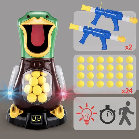 Quacky Target™ | The Hungry Duck Shooting Game