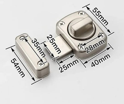 TwistLock™ - tyverisikret dørlås | 1+1 Gratis