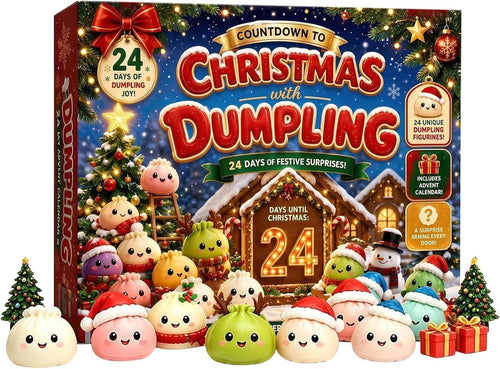 Calendario de Adviento de Squishies™ 2026 | 24 ventanitas, 24 squishies distintos