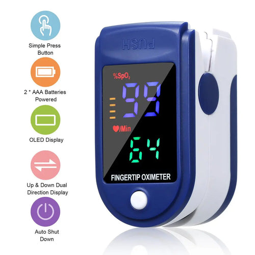 MEDISINSK DIGITALT FINGERPULSOKSYMETER