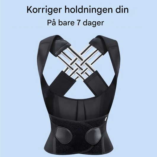 Eftaline™ Posturepro+ Justerbar rygg- og skulderstøtte