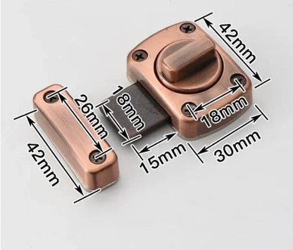 TwistLock™ - tyverisikret dørlås | 1+1 Gratis