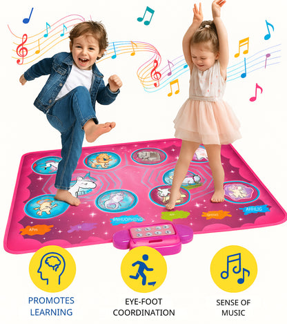 Electronic Dance Mat for Kids – with Bluetooth and 9 Levels of Fun! 🎶