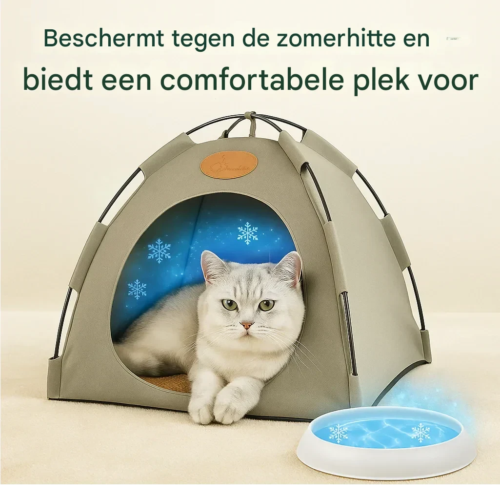 Premium Koel Tentje voor Katten – Ultiem Comfort op Warme Dagen