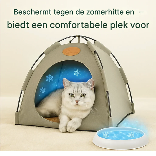 Premium Koel Tentje voor Katten – Ultiem Comfort op Warme Dagen