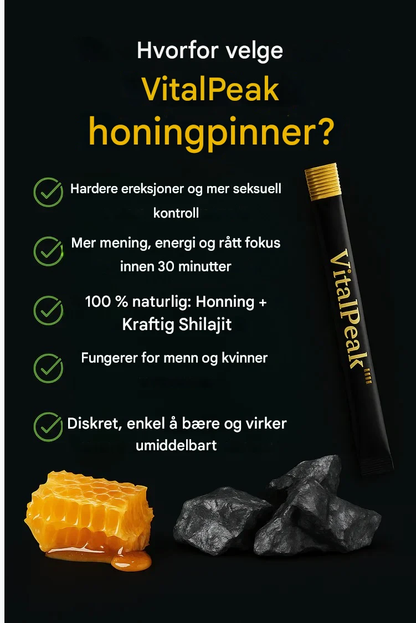 VitalPeak™ – Himalaya Energi Honningsticks