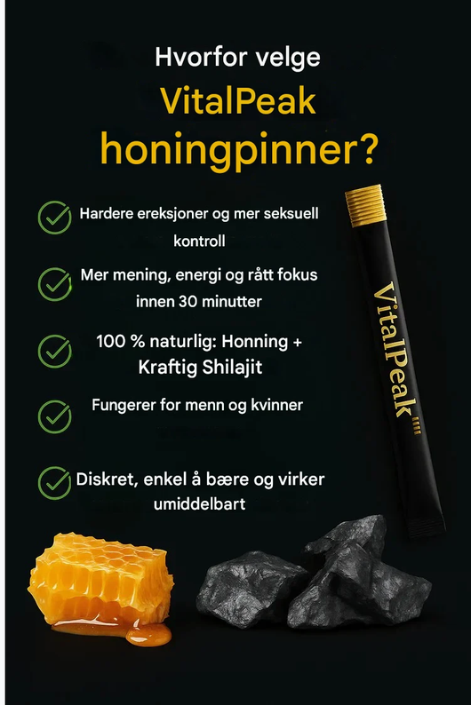 VitalPeak™ – Himalaya Energi Honningsticks