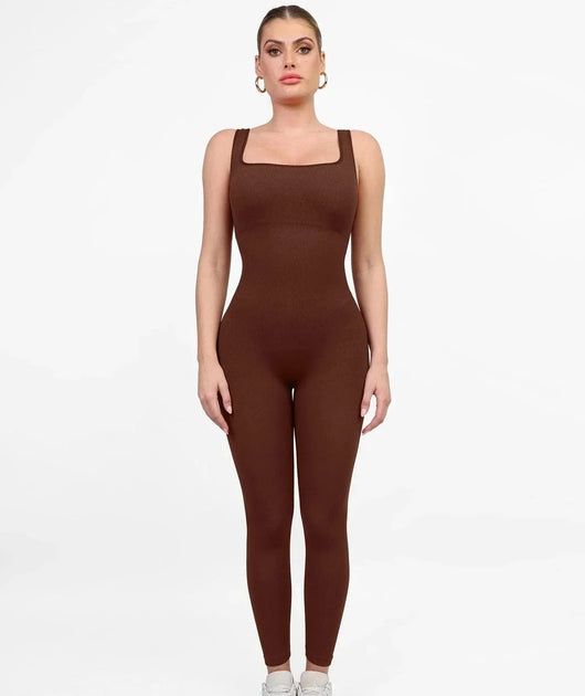 Curvyrella™ - Figurframhävande bekväm ärmlös jumpsuit | 40% Rabatt