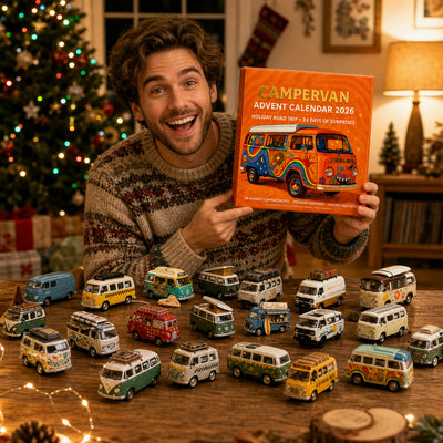 Calendario dell'Avvento Campervan 2026 | 24 Furgoncini in Miniatura