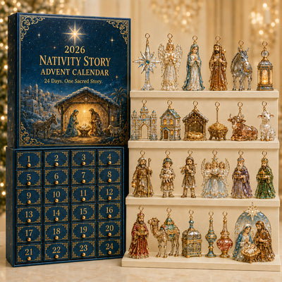 Calendario dell'Avvento Presepe 2026 | 24 Personaggi della Natività