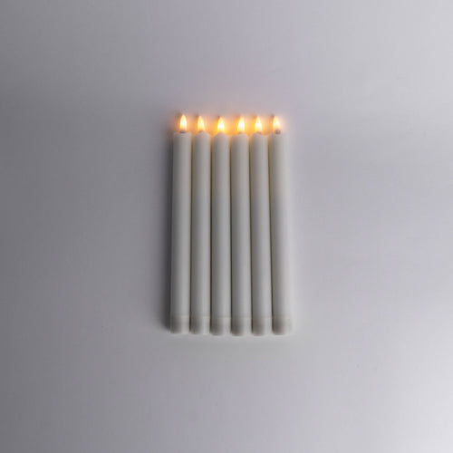 Velora Flamme™ Candele LED ricaricabili, set da 6