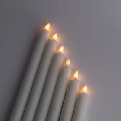 Velora Flamme™ Candele LED ricaricabili, set da 6
