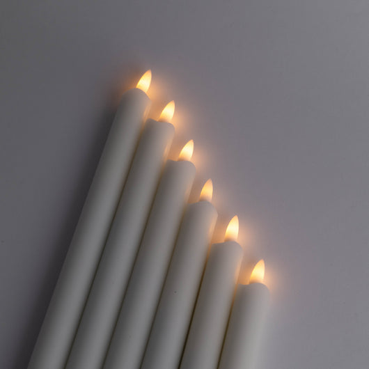 Velora Flamme™ Candele LED ricaricabili, set da 6