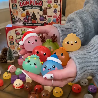 Calendario de Adviento de Squishies de Navidad